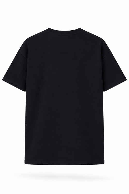 Unisex T-shirt Oversized Personaliziert DTF (Rückseite)