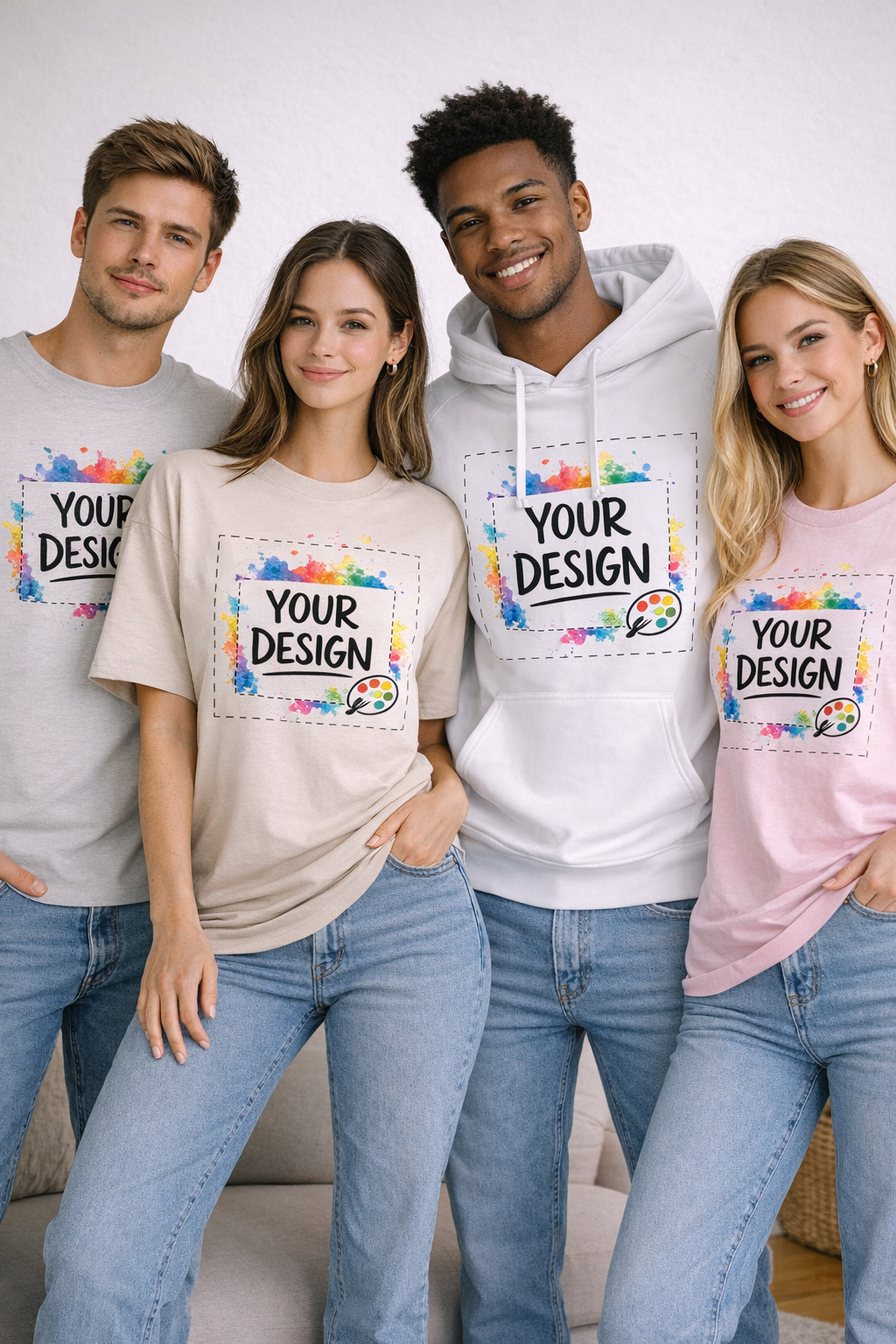 DTF-Druck in hoher Qualität auf Textilien