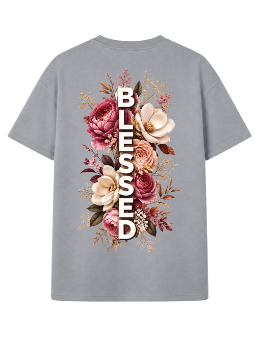 Blessed – Christliches Oversize T-Shirt