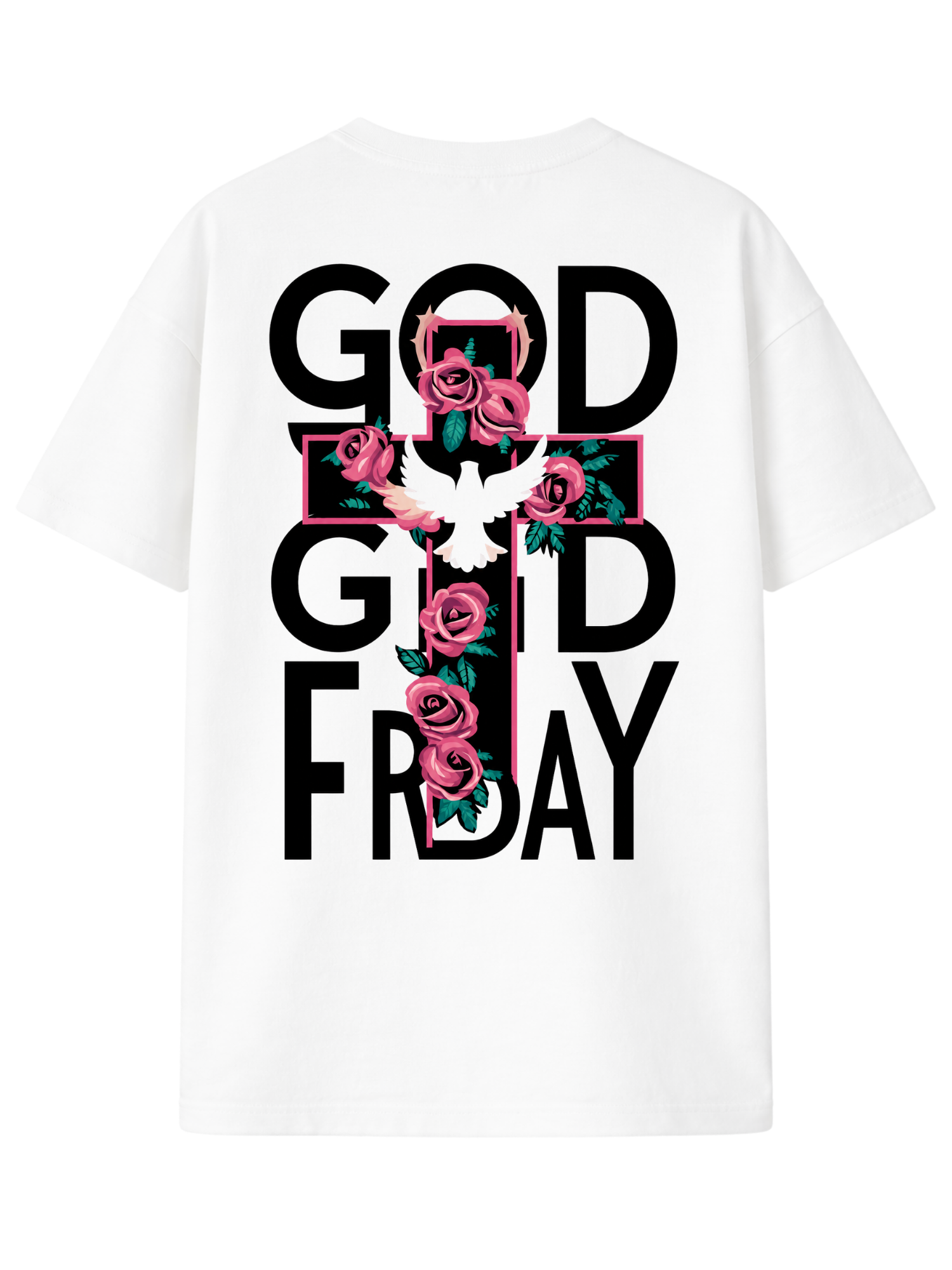 God Good Friday T-Shirt Weiß