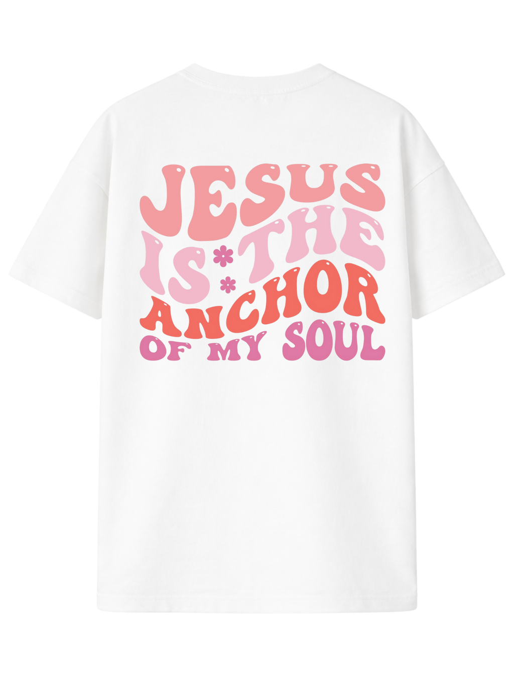 Christliches Unisex T-Shirt „Jesus Is the Anchor of My Soul“