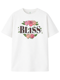 Bliss Oversize T-Shirt Weiß