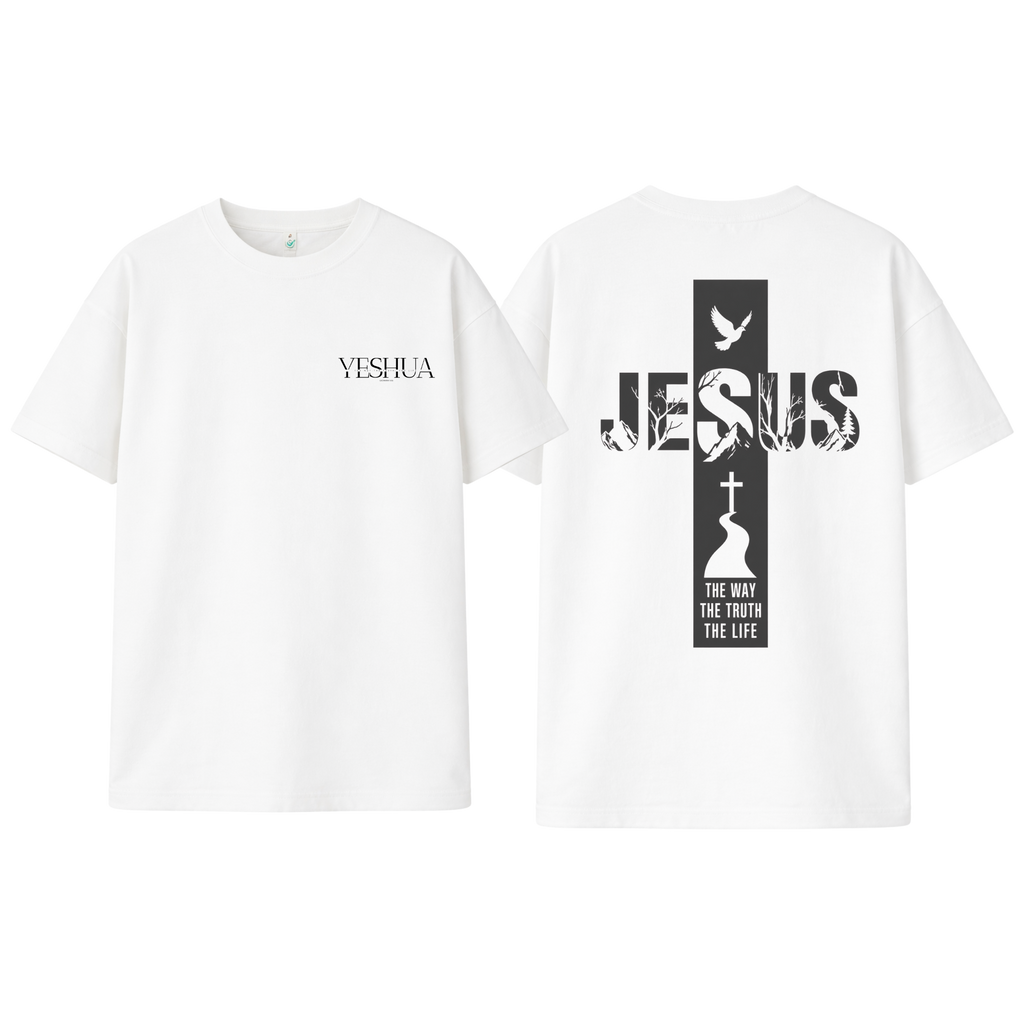 Yeshua T-Shirt „The Way, The Truth, The Life“