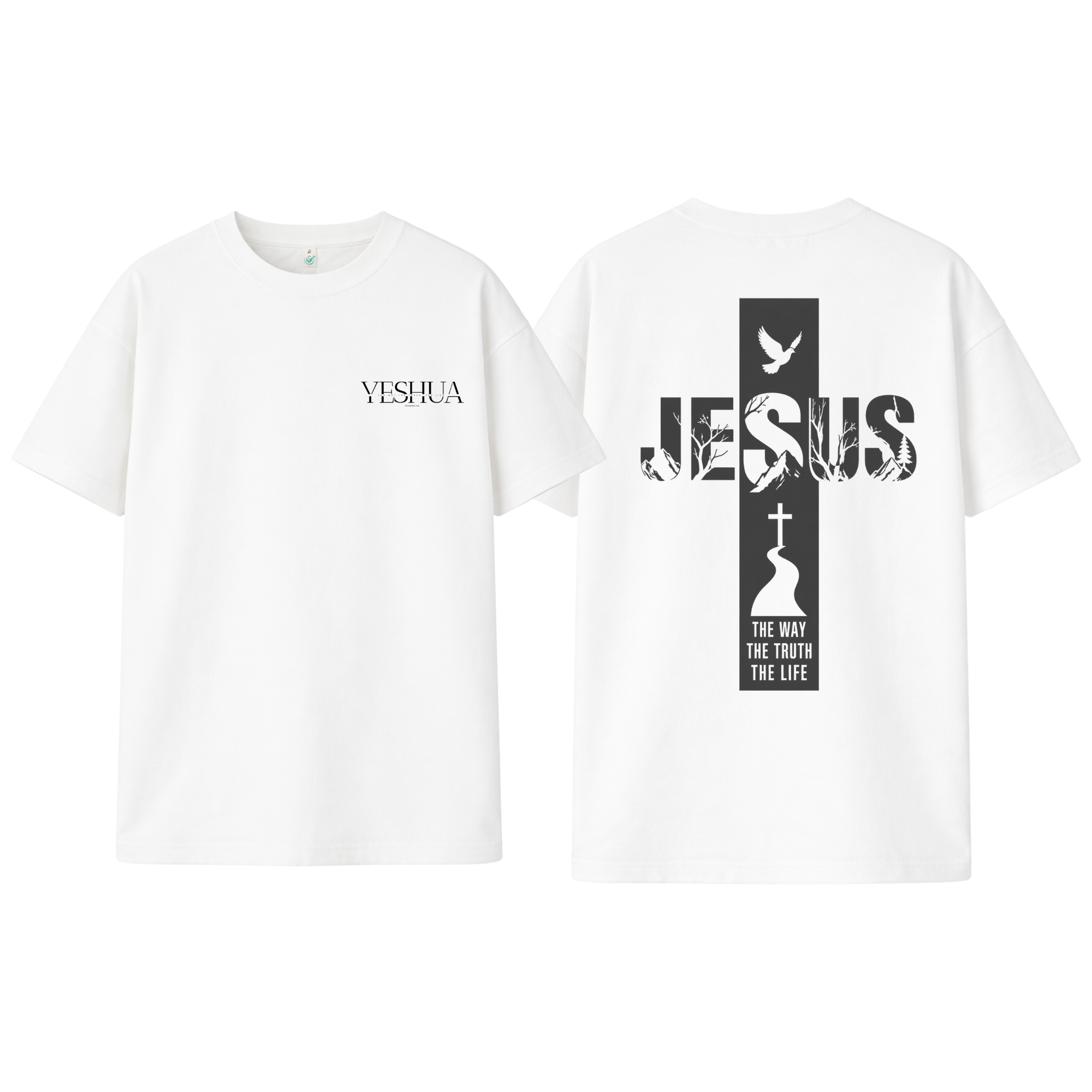 Yeshua T-Shirt „The Way, The Truth, The Life“