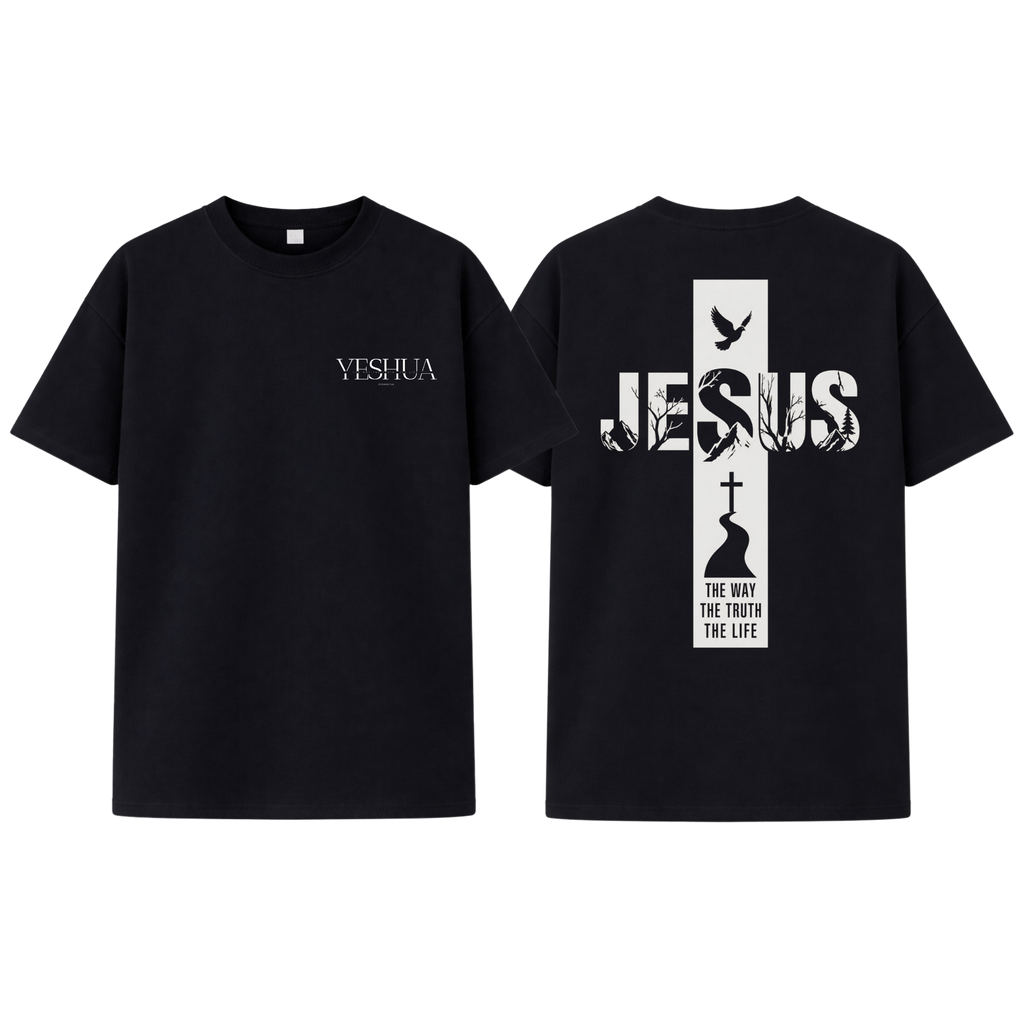 Yeshua T-Shirt „The Way, The Truth, The Life“