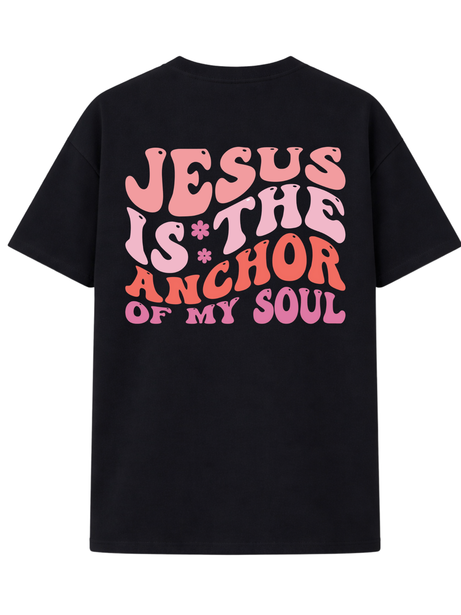 Christliches Unisex T-Shirt „Jesus Is the Anchor of My Soul“