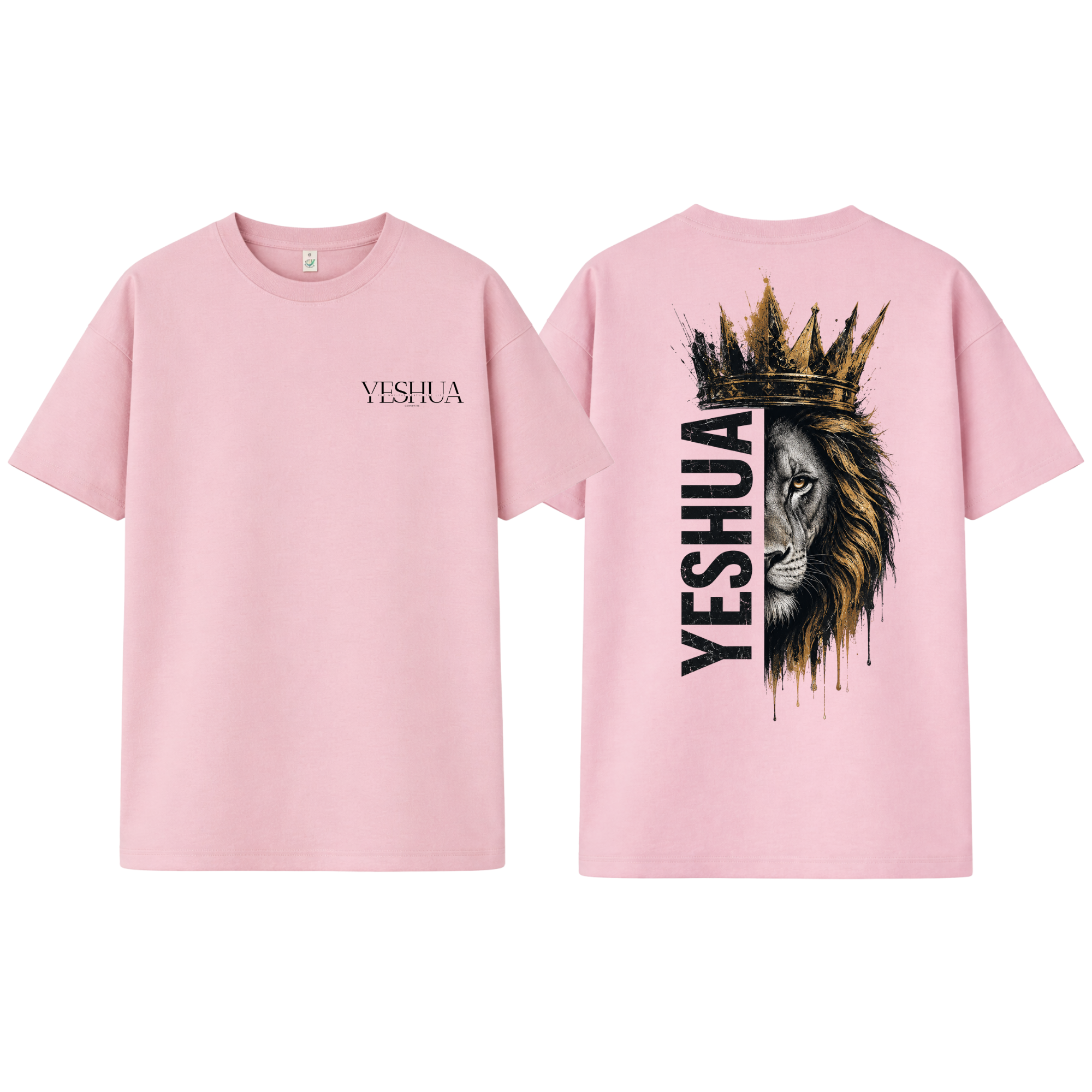 Christliches Unisex T-Shirt „Yeshua – Lion of Judah“