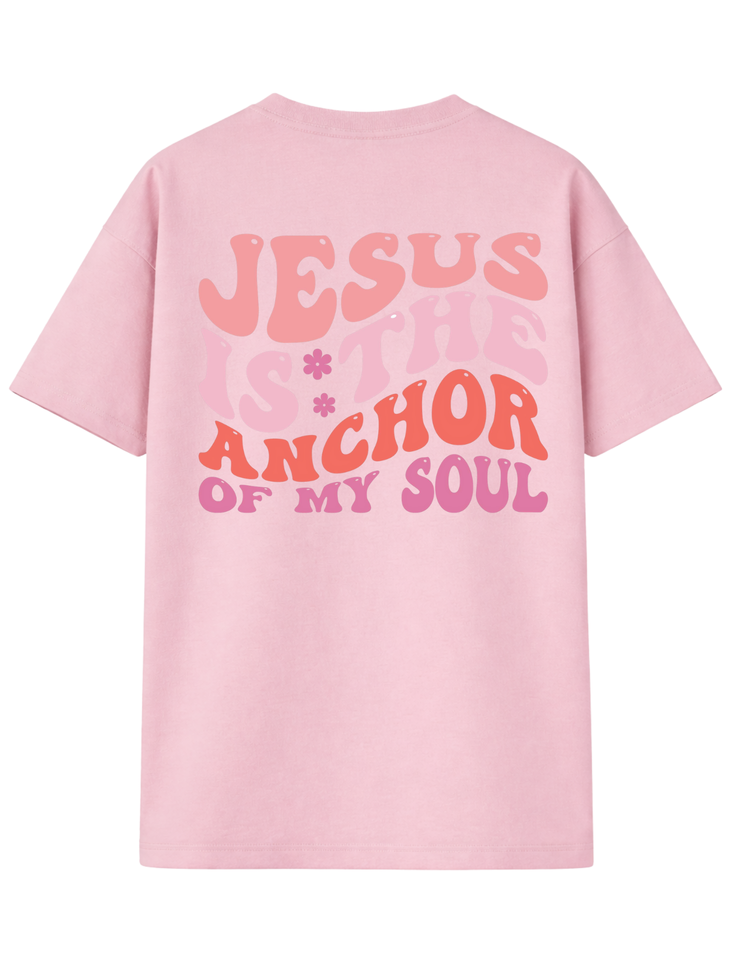 Christliches Unisex T-Shirt „Jesus Is the Anchor of My Soul“
