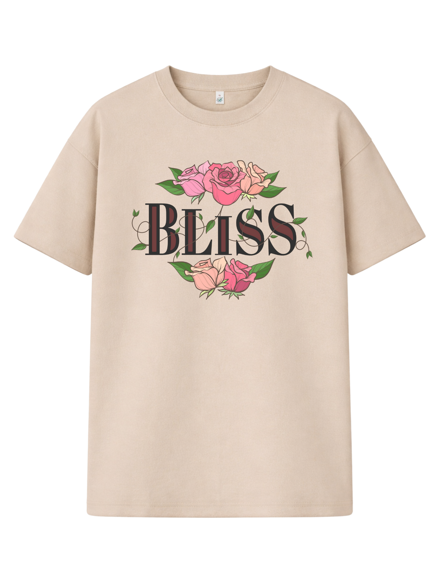 Bliss Oversize T-Shirt Beige