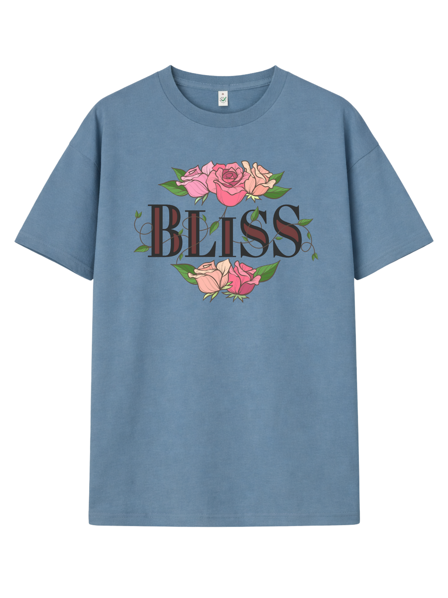 Bliss Oversize T-Shirt Blau